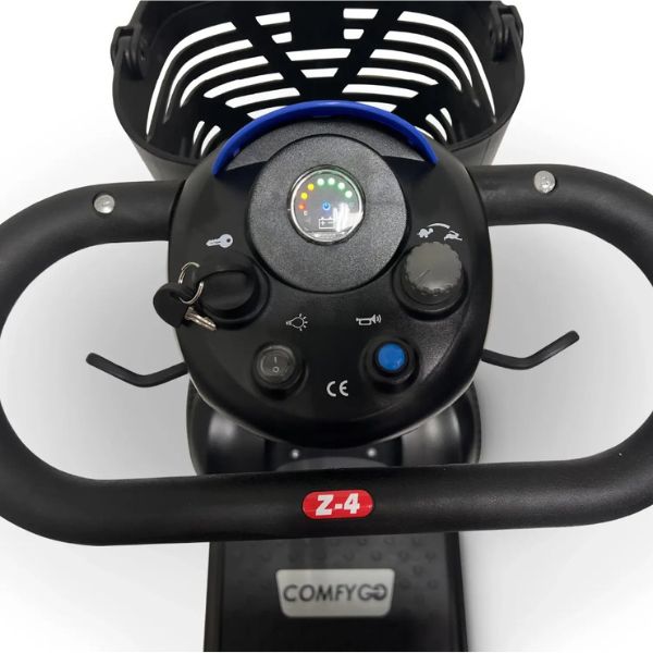 ComfyGo Z4 Lightweight Portable Mobility Scooter for Adults - Foldable Electric Scooter for Seniors & Disabled - Perfect for Travel, Shopping & Outdoor Activities