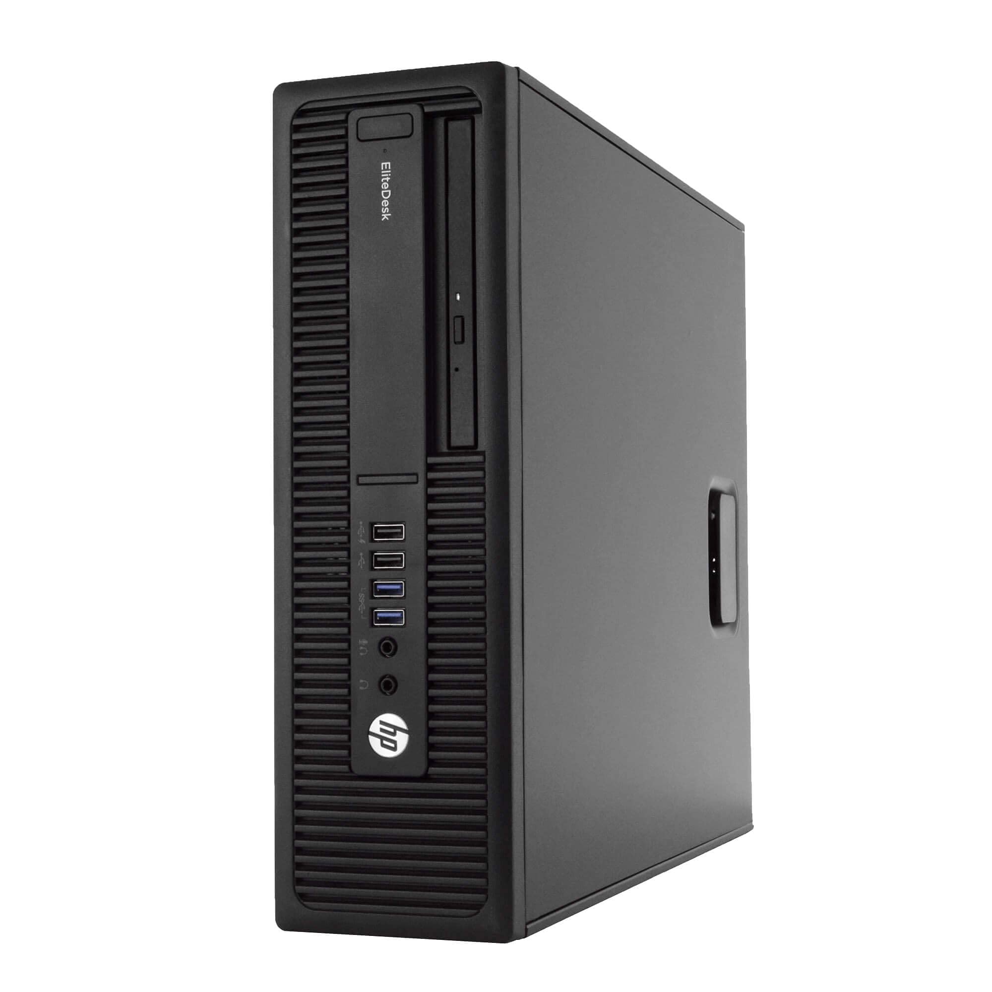Renewed HP 800 G2 Business Desktop PC - Intel Core i5-6500, 16GB DDR4 RAM, 512GB SSD, Windows 10 Pro | Includes 23.6