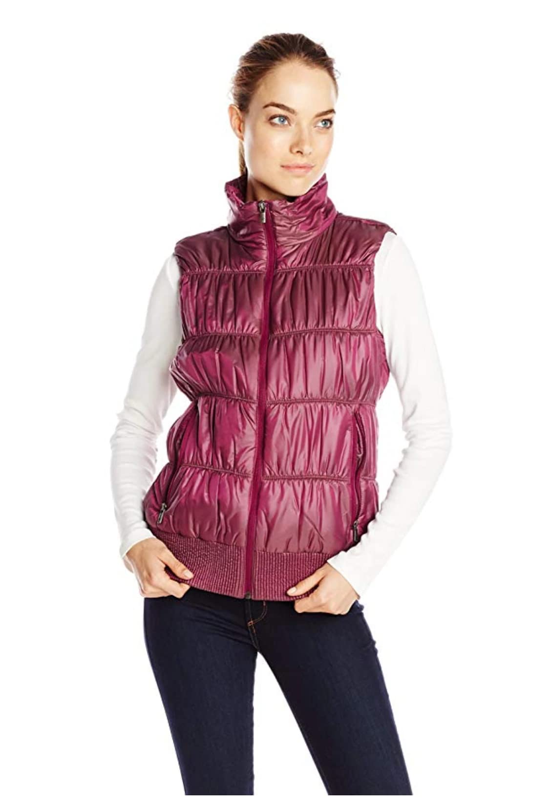 Columbia Women's Chelsea Station Down Vest - Lightweight Packable Puffer Vest for Outdoor Hiking, Travel & Casual Wear