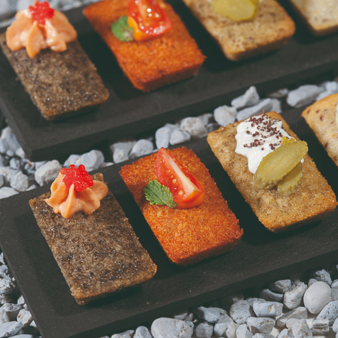 Flexipan Mini Financier Silicone Baking Mold - 84 Cavity Non-Stick French Madeleine Cake Pan for Professional & Home Bakers | Perfect for Tea Cakes, Petit Fours & Holiday Treats