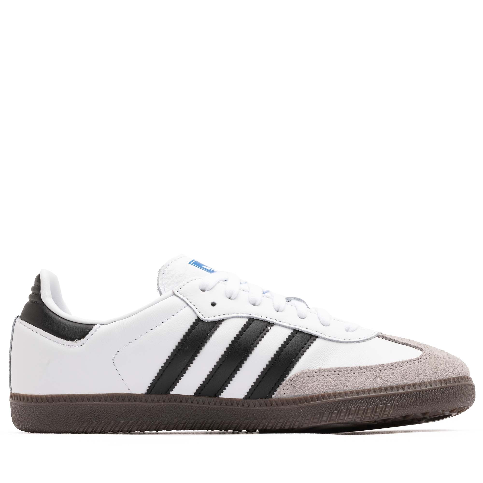Adidas Samba OG Sneakers - Cloud White/Core Black/Gum Sole | Classic Men's & Women's Casual Shoes for Everyday Wear & Street Style