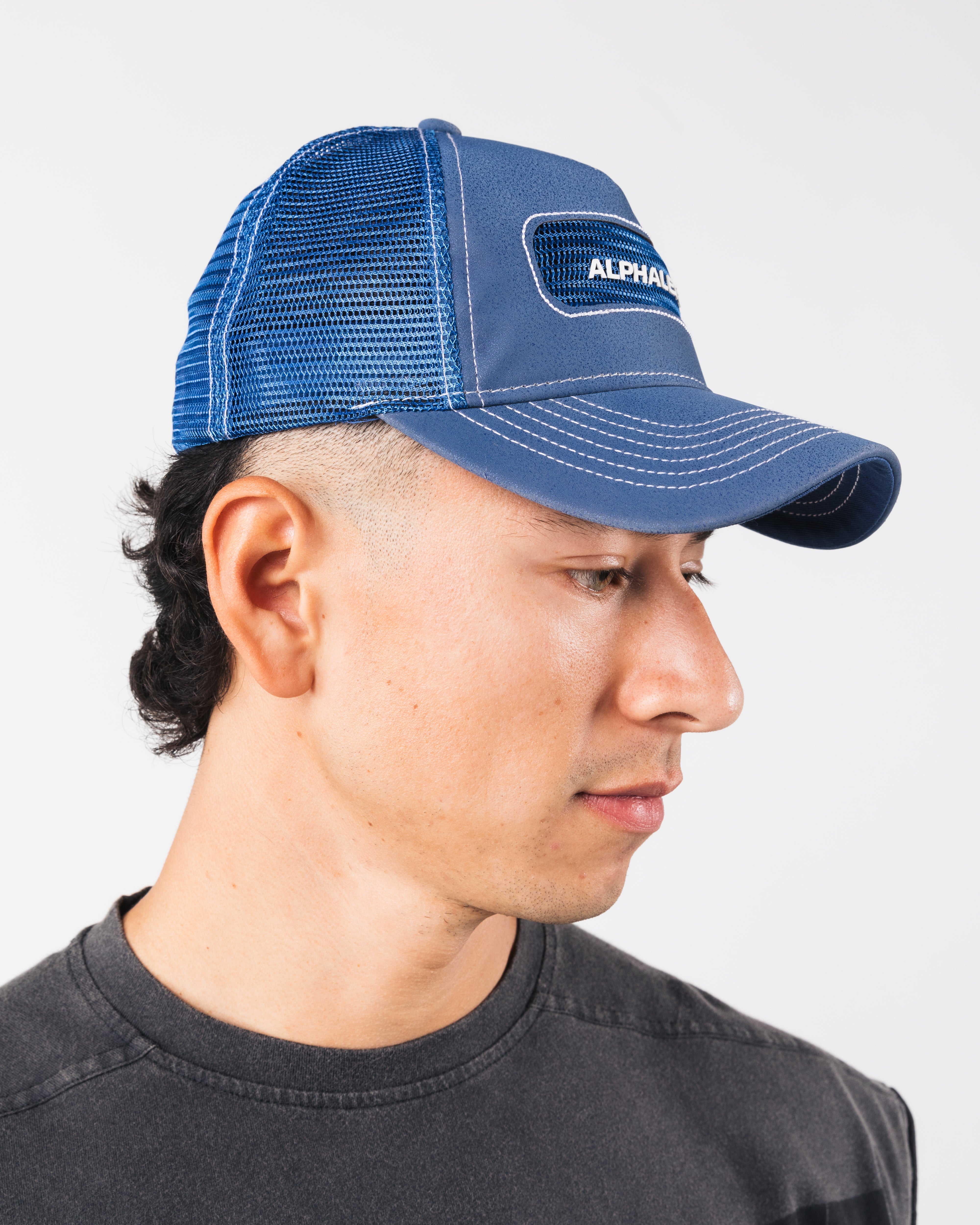 Core Trucker Hat - Varsity Blue | Adjustable Snapback Cap for Men & Women | Perfect for Outdoor Activities, Sports, and Casual Wear