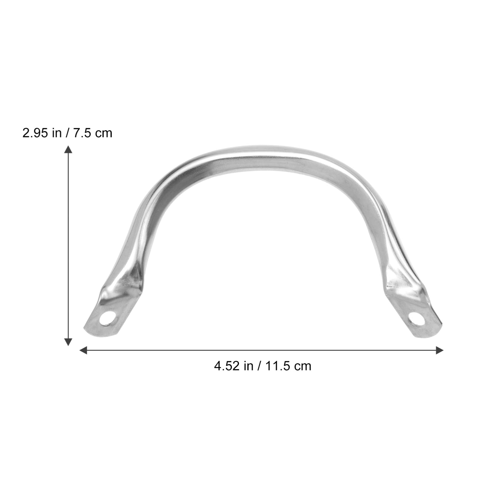 DOITOOL Stainless Steel Pot Handles Replacement - Durable Metal Cookware Handles for Pressure Cooker, Steamer & Sauce Pots - Perfect for Home Kitchen & Professional Use - Ideal for Cooking, Baking & Food Preparation