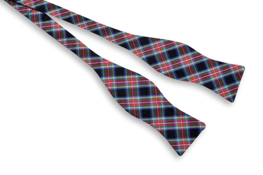 McMillan Tartan Bow Tie for Men - Classic Scottish Plaid Necktie for Weddings, Parties & Formal Events