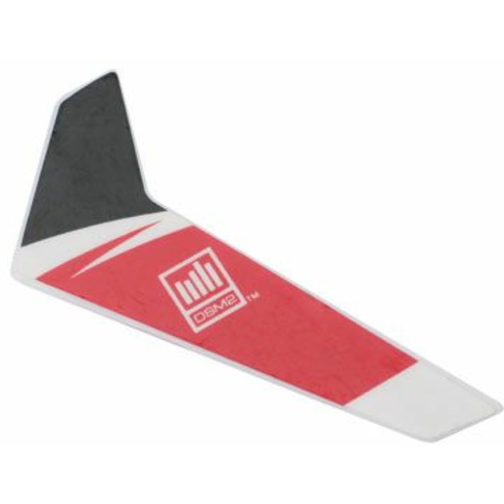Eflite BMSR Red Vertical Fin - Replacement Part for RC Airplanes - Perfect for Aerobatic Flying and Model Aircraft Maintenance