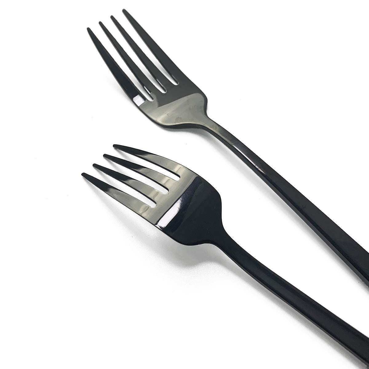 8-Piece 304 Stainless Steel Salad Forks Set - Elegant Dessert & Cocktail Forks for Parties, Travel & Home Use - Dishwasher Safe 7.2