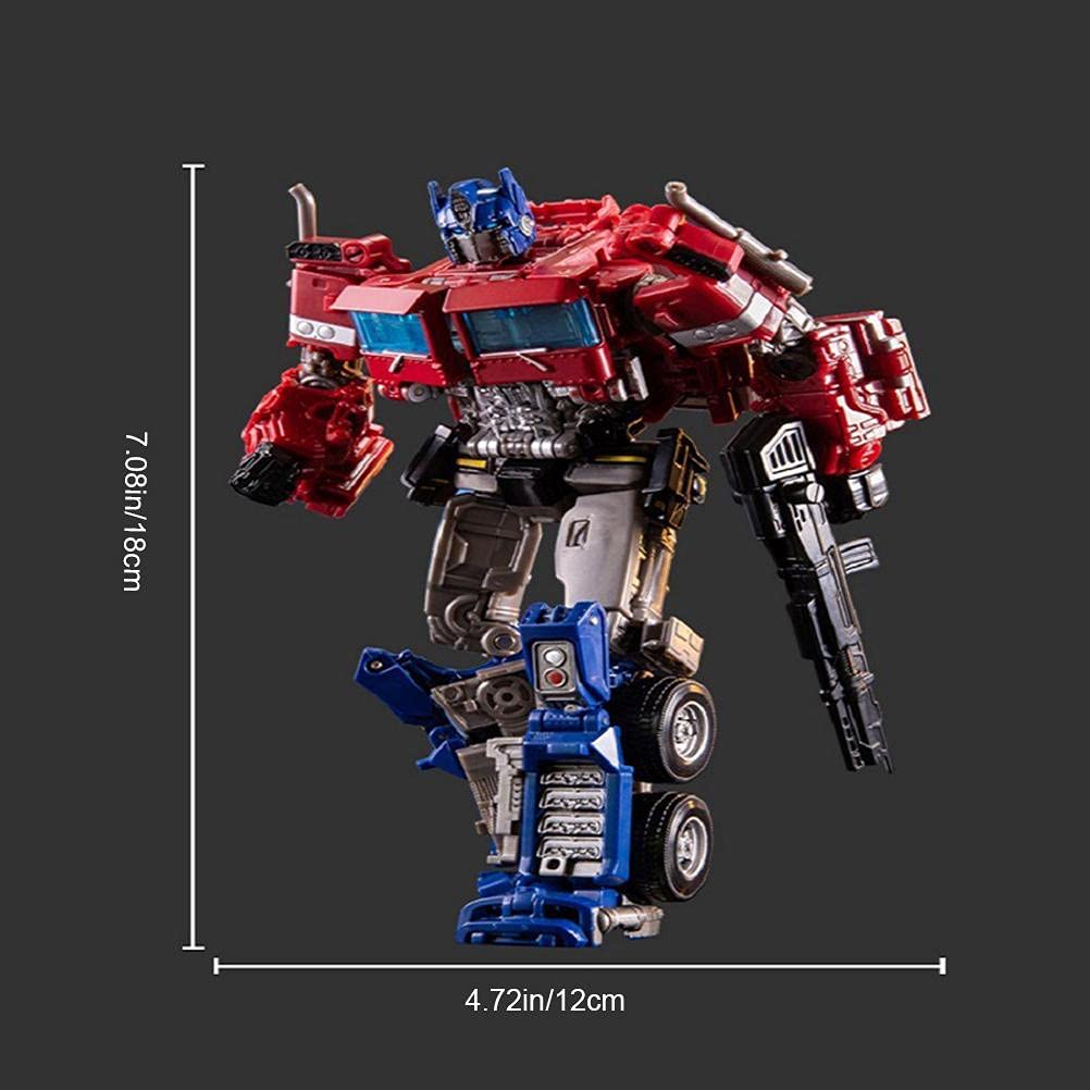 Optimus Prime Transformers Toy - Convertible Robot Action Figure for Kids & Adults | Collectible Transformers Model for Play, Display & Gifts (Kangmeile)