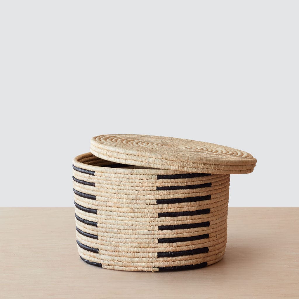 Handwoven Nyumba Baskets - Eco-Friendly Storage & Decor for Home, Kitchen, or Office Organization | Perfect for Laundry, Toys, and Magazines