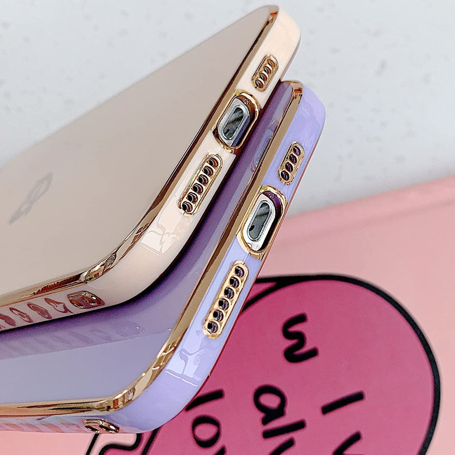 Fashion Heart Design iPhone 13 Pro Max Case - Soft TPU Shockproof Protective Phone Cover for iPhone 13 Pro Max 2021 (6.7 Inch, Pink) | Perfect for Everyday Use, Valentine's Gifts & Stylish Protection