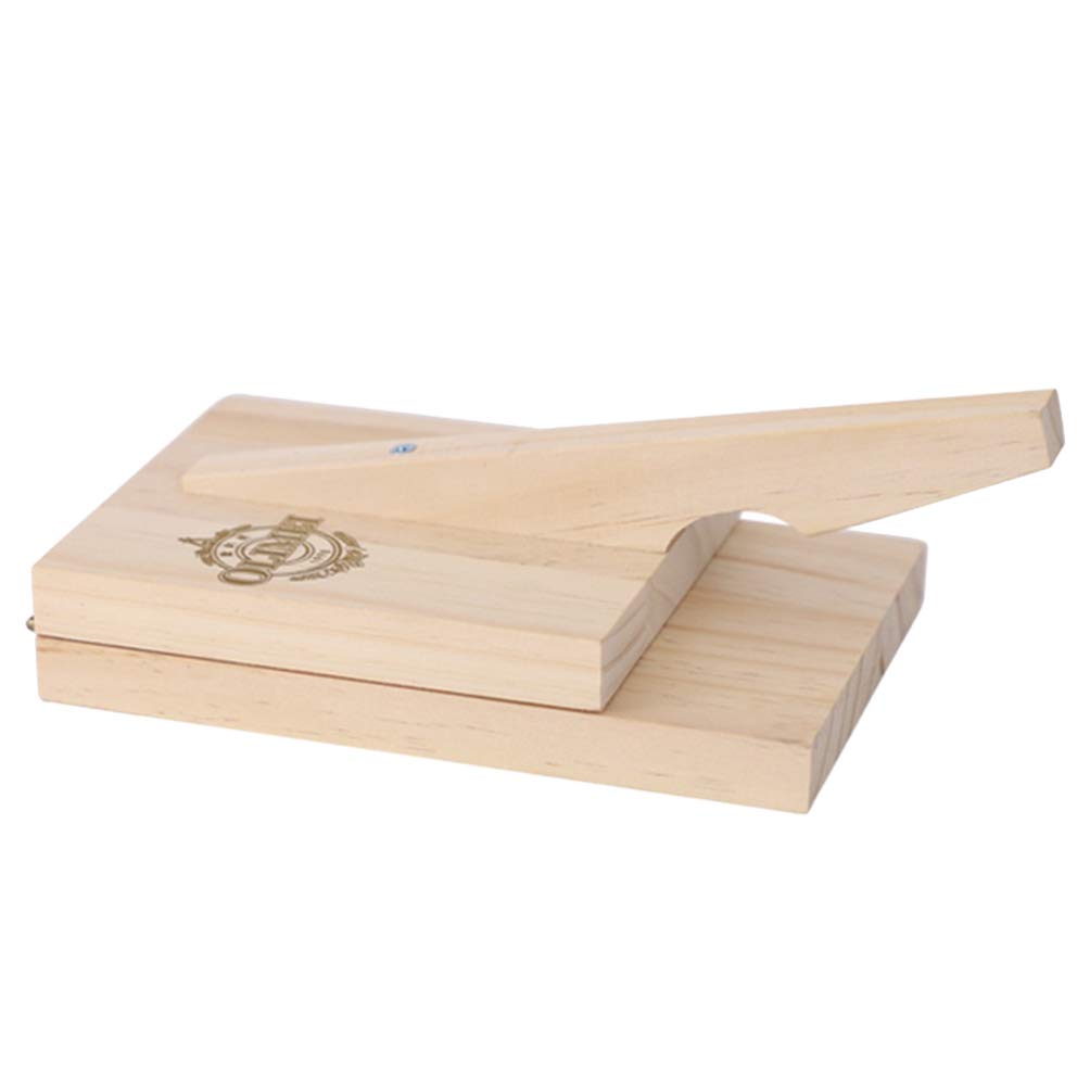 Premium Hemoton Wooden Tortilla Press - Authentic Traditional Tortilla Maker for Flour Tortillas, Roti & Ravioli Dough - Perfect for Mexican Cuisine, Indian Flatbread & Homemade Pasta Making