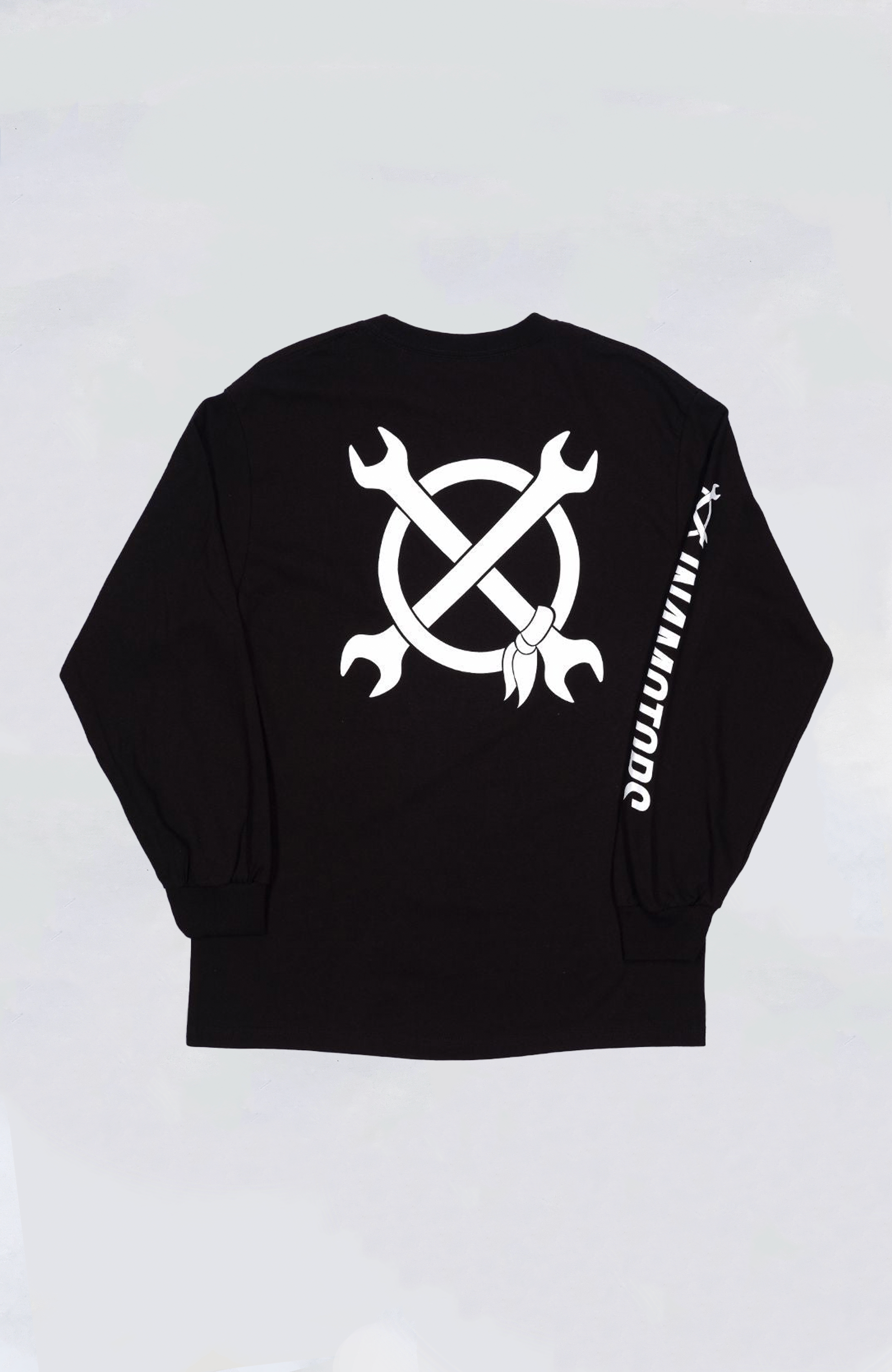 In4mation Block Long Sleeve T-Shirt for Men - Comfortable Cotton Crewneck Top for Casual Wear, Street Style & Everyday Outfits