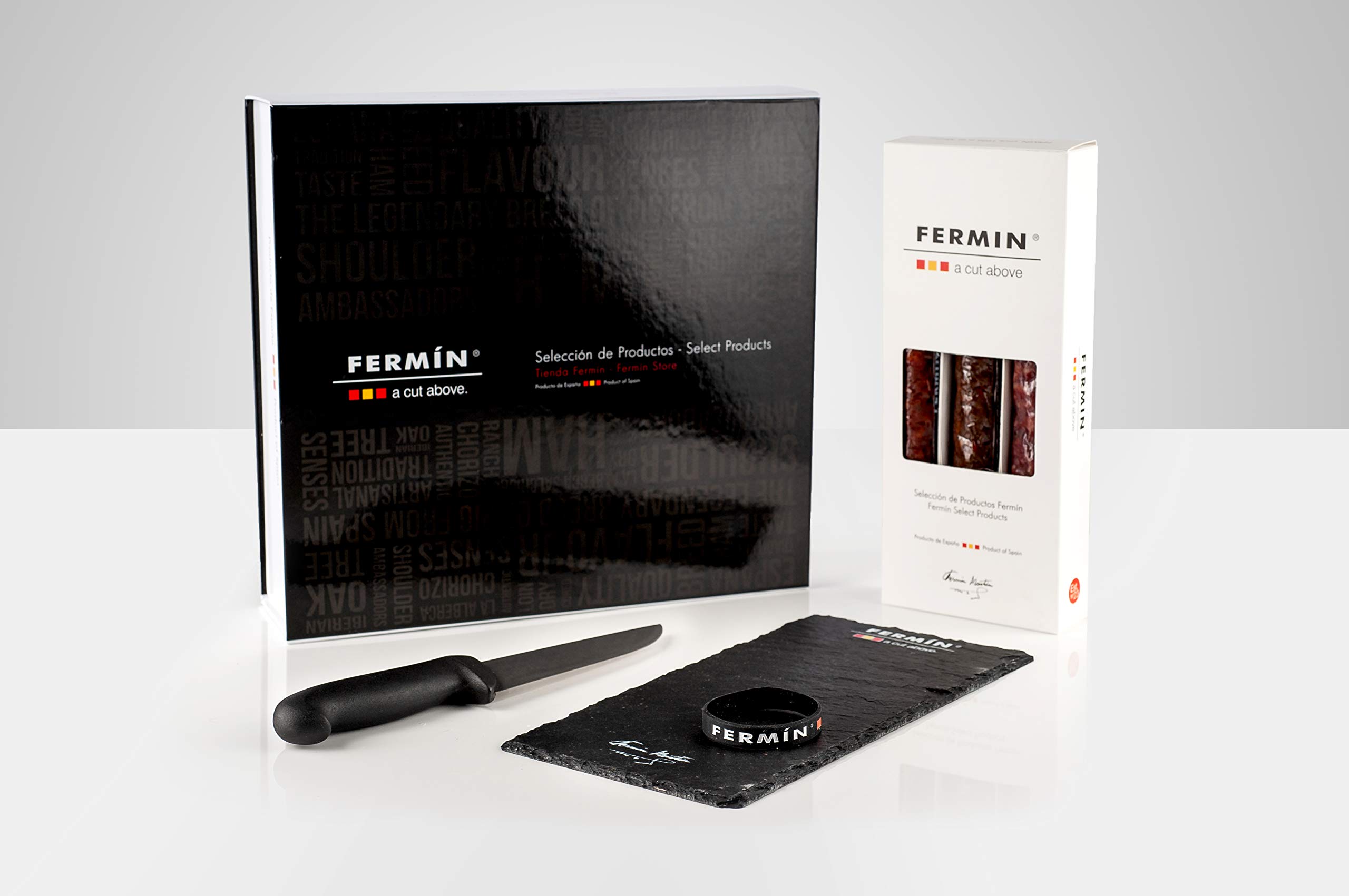 Fermin Trio Gift Box Set - Premium Spanish Wine & Cheese Pairing - Perfect for Holidays, Parties & Gourmet Gifting