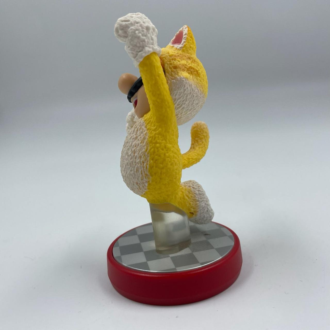 Super Mario Series Cat Mario Amiibo Figure - Collectible Nintendo Character for Gaming & Display