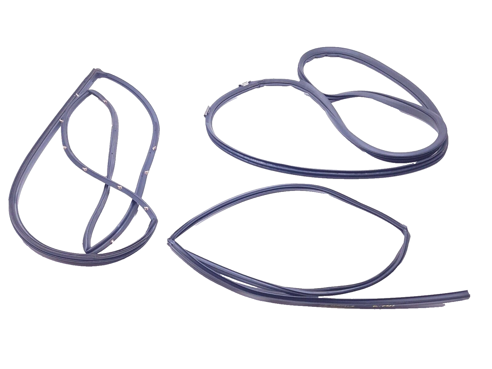 03 08 Toyota Corolla Rear Right Passenger Side Door Weatherstrip Seal - 3pcs OEM Replacement - Perfect for Weather Protection & Noise Reduction