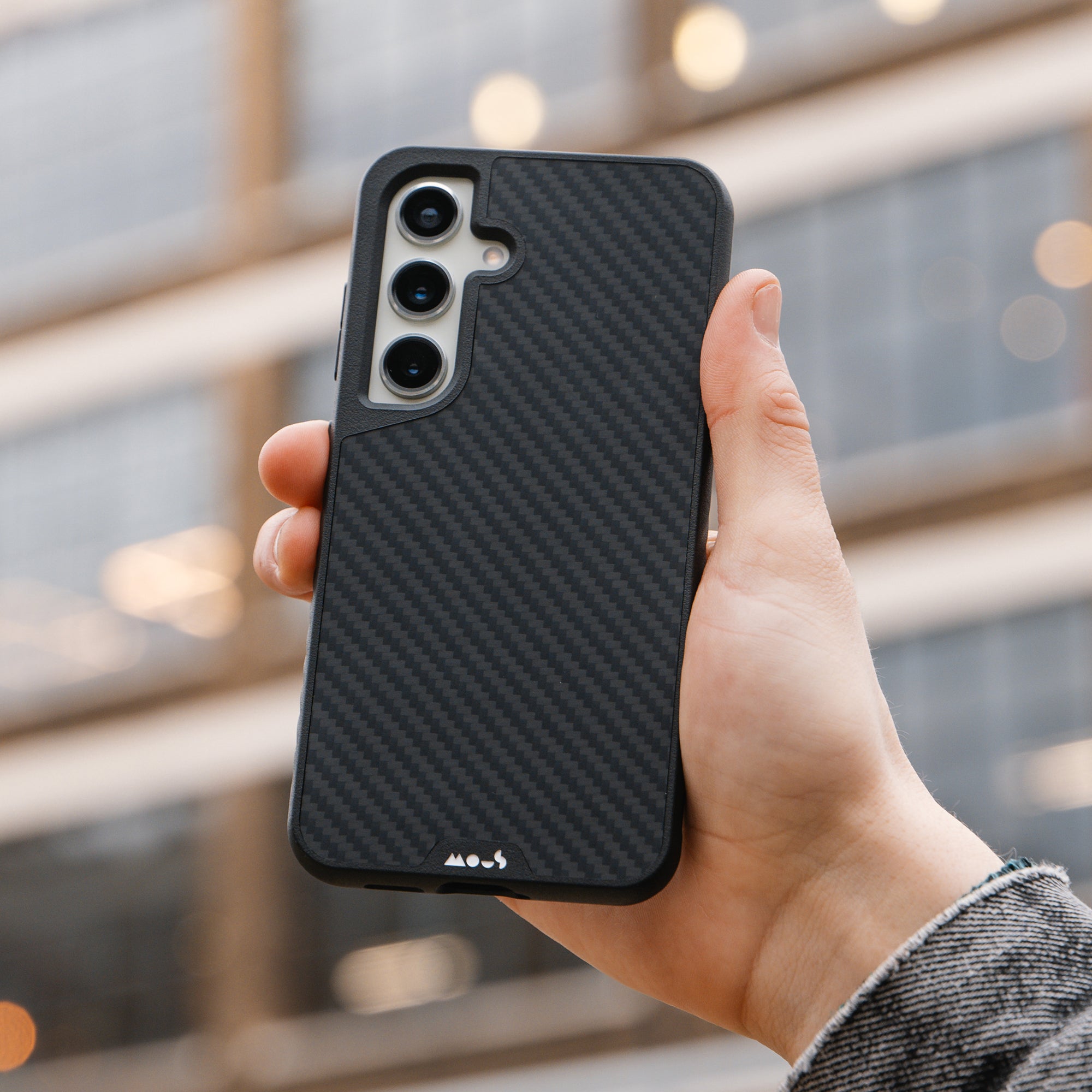 MagSafe® Compatible Aramid Fiber Phone Case for iPhone 15/14/13 - Ultra Thin & Durable Carbon Fiber Design - Perfect for Work, Travel & Everyday Protection (Limitless 5.0)