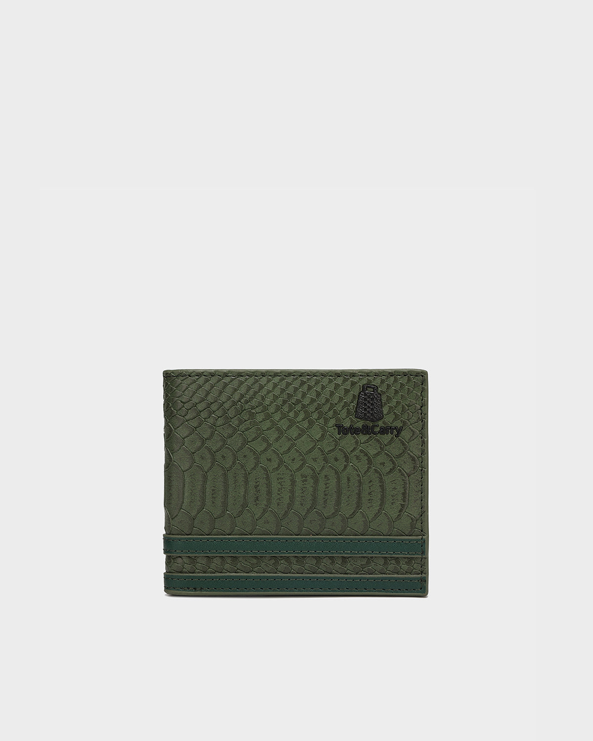 Apollo 1 Slim RFID Blocking Leather Wallet in Olive Green - Perfect for Everyday Carry, Travel & Minimalist Lifestyle