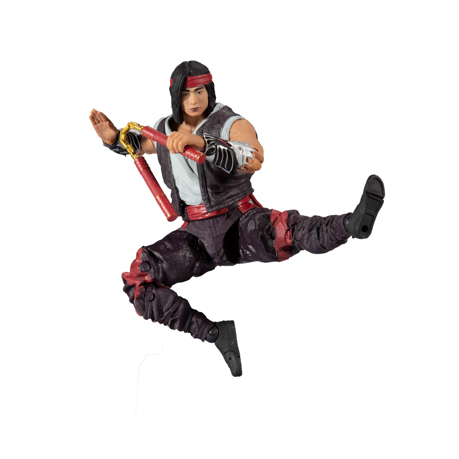 McFarlane Toys Mortal Kombat Liu Kang 7-Inch Collectible Action Figure - Perfect for Display, Gaming Battles & Mortal Kombat Fans Collection