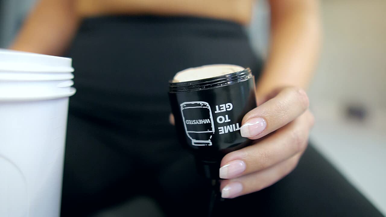 Premium Protein Powder & Supplement Funnel Keychain - Portable Gym Accessory for Workouts, Fitness & Travel - TSA Approved Whey Protein Container - Perfect for On-the-Go Nutrition & Post-Workout Recovery