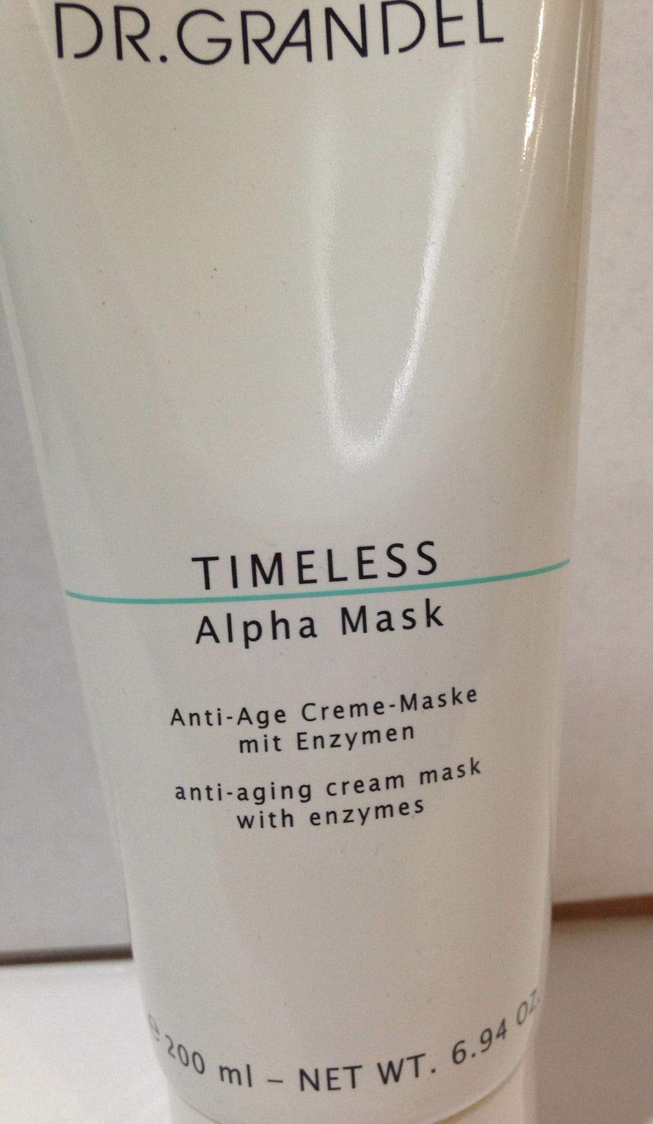 Dr. Grandel Timeless Alpha Mask 125ml - Professional Anti-Aging Face Mask for Wrinkles & Fine Lines | Hydrating & Firming Treatment for Mature Skin | Perfect for Night Routine & Spa Days