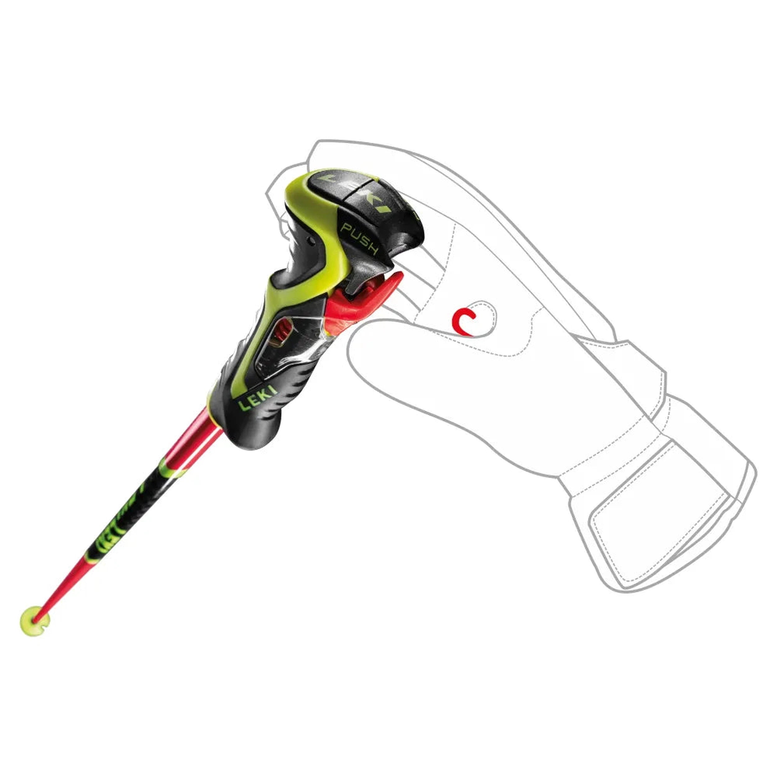 Leki WCR SL 3D Trekking Poles 2026 - Lightweight Carbon Fiber Hiking Sticks for Mountain Climbing & Outdoor Adventures