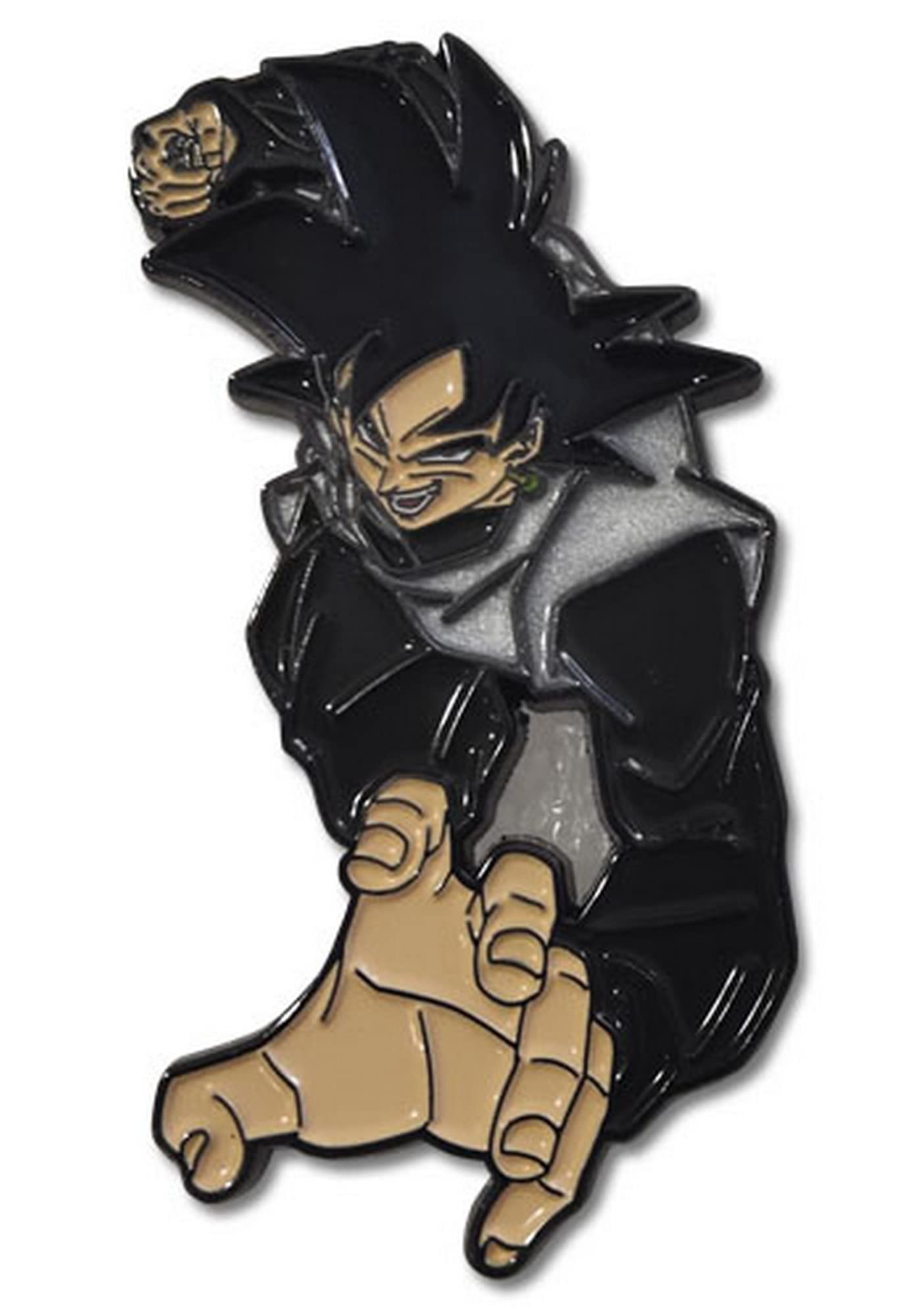 Dragon Ball Super Son Goku Black Enamel Pin - Anime Collectible Badge for Cosplay, Backpacks, and Gifts for Anime Fans