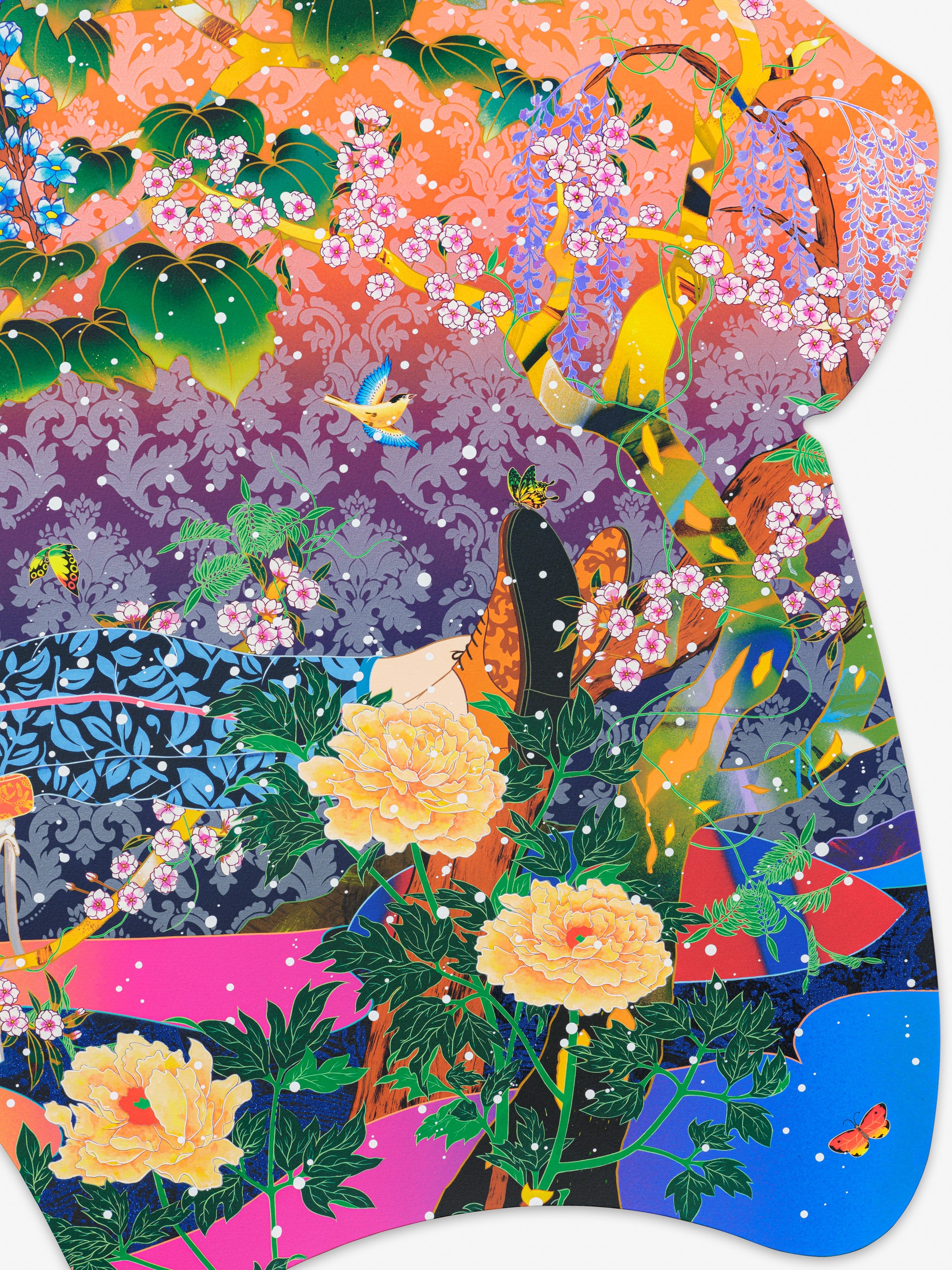 TOMOKAZU MATSUYAMA IF I FELL FROM ME TO YOU Art Print - Japanese Contemporary Artwork for Home & Office Decor - Perfect for Living Room, Bedroom or Gift