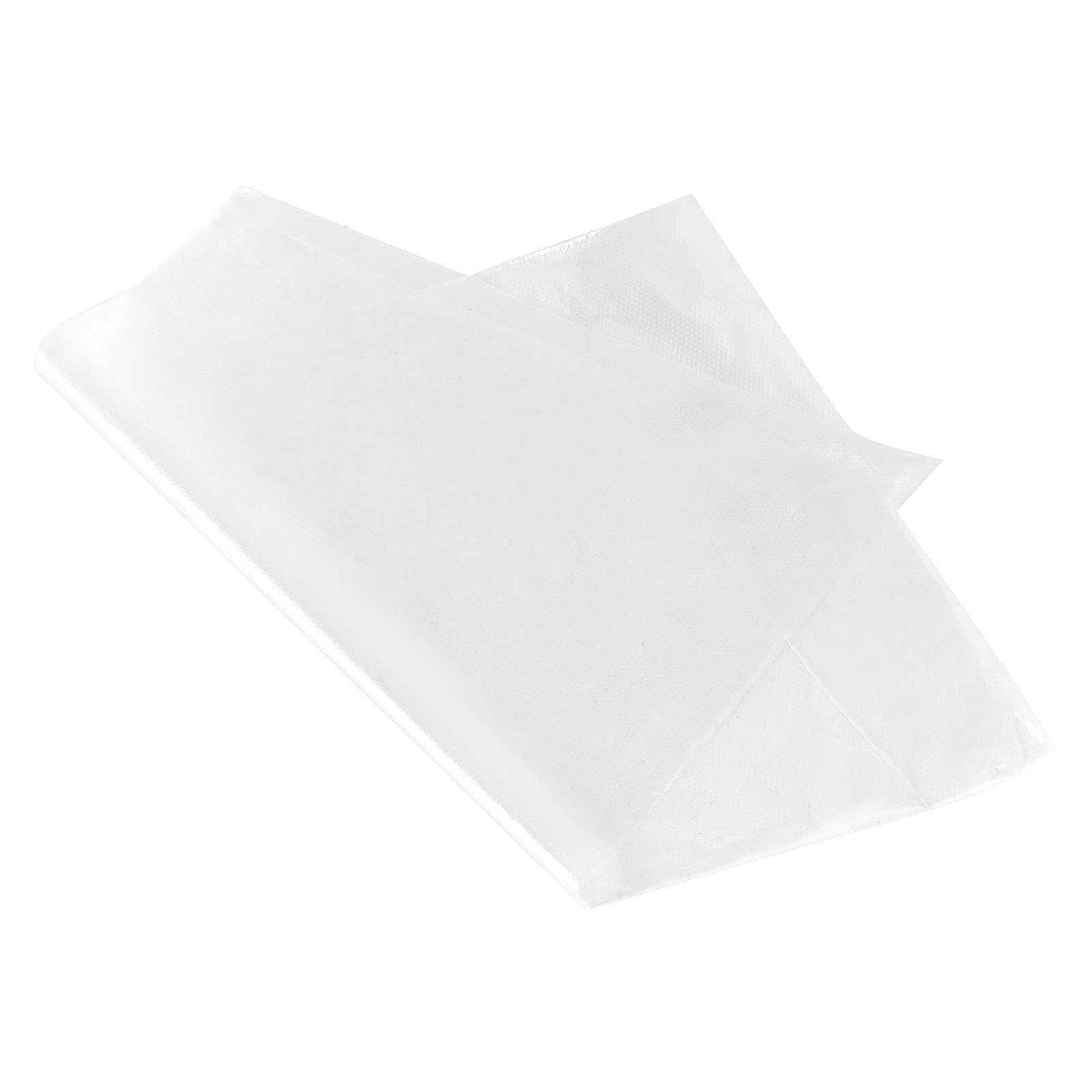 FUNSUEI 1000 Count 10x14 Inch Clear Plastic Produce Bags on Rolls - Bulk Food Storage Bags for Bread, Fruits, Vegetables, Grocery Shopping & Farmers Market Use (1 Roll/500 Bags)