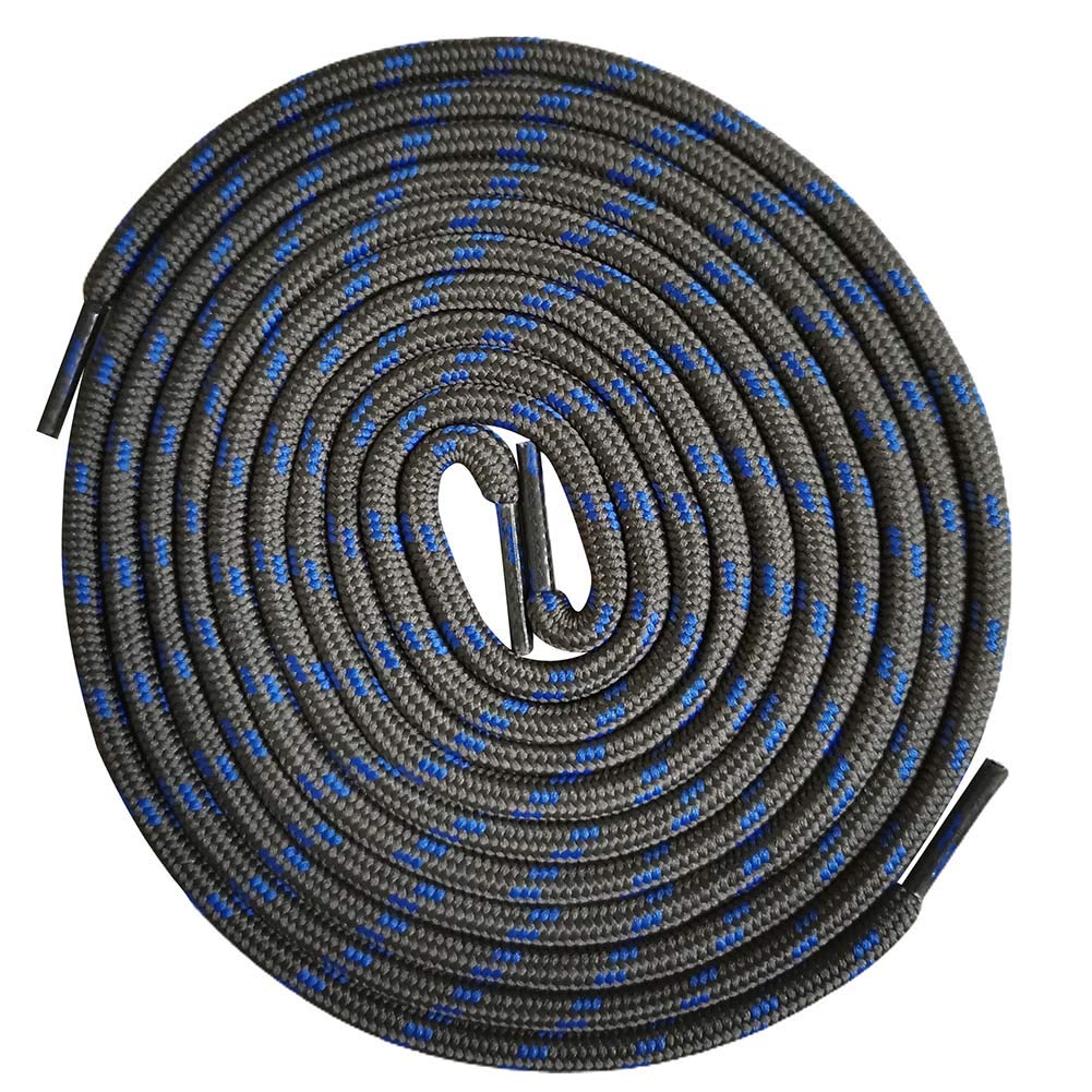 VSUDO Round Work Boot Laces - Heavy Duty Outdoor Hiking & Climbing Shoestrings for Men & Women - Perfect for Construction, Hunting, and Work Boots