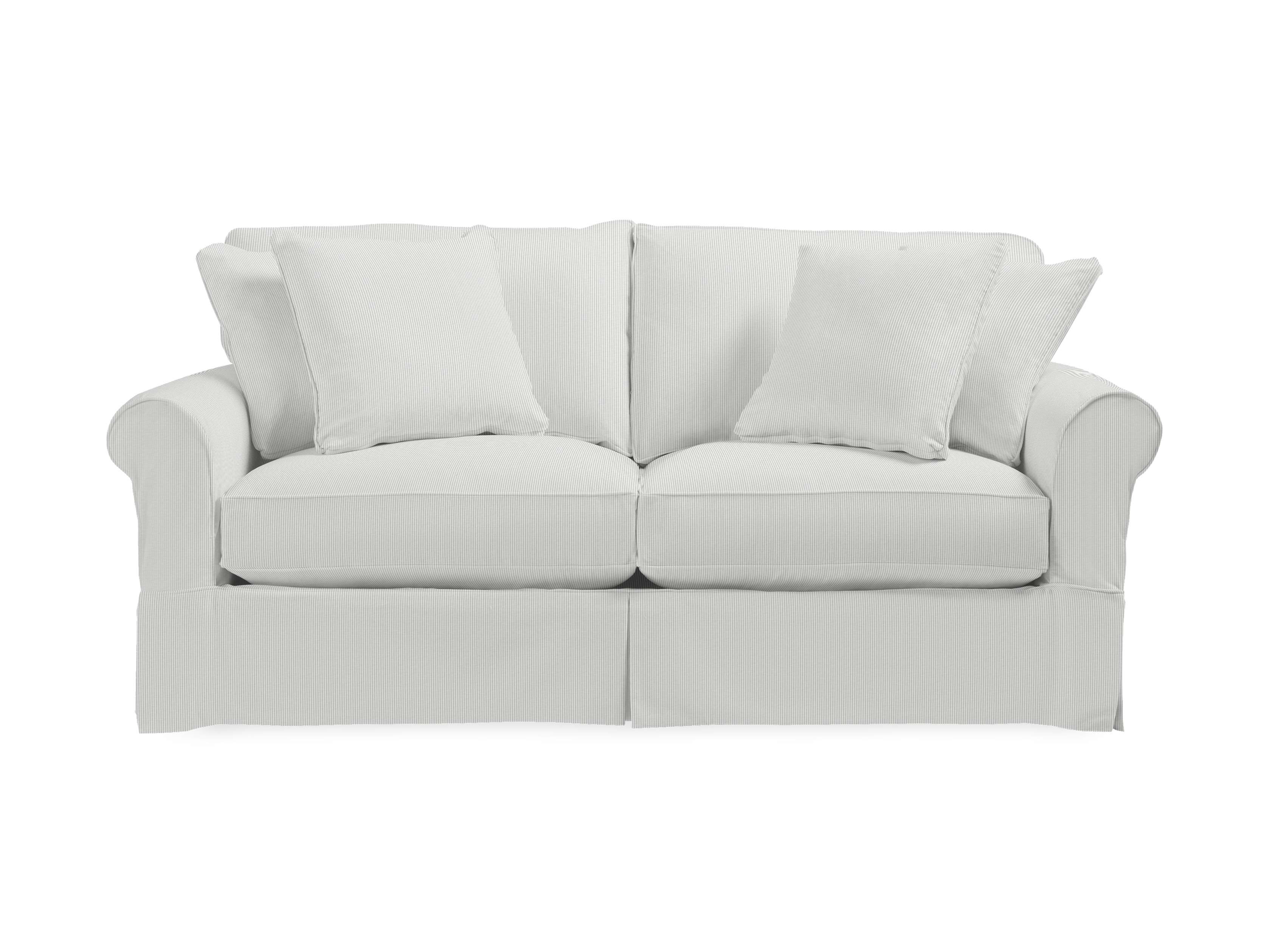 Baldwin Slipcovered Sofa - Comfortable & Stylish Living Room Furniture for Cozy Home Decor | Perfect for Family Gatherings & Relaxation