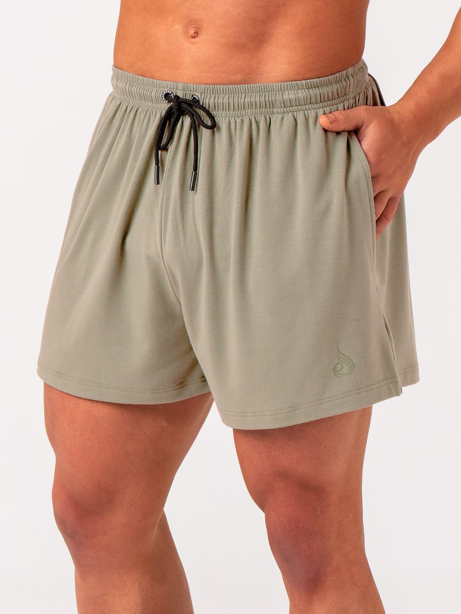 Arnie Shorts for Men - Comfortable Sage Green Casual Shorts | Perfect for Summer, Gym, and Outdoor Activities