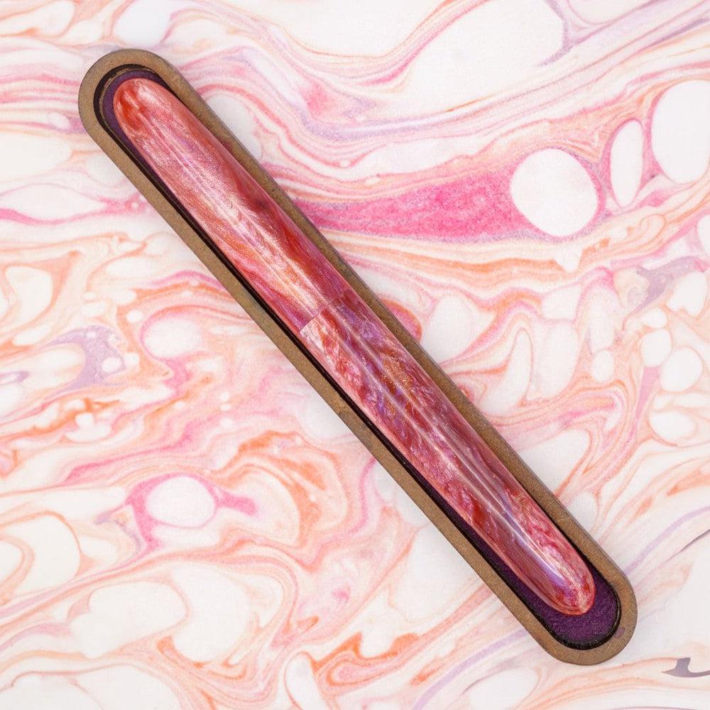 Tailored Pen Company × @nibsandflourishes Dahlia Fountain Pen - Premium Handcrafted Calligraphy Pen for Writing Enthusiasts | Perfect for Journaling, Letter Writing & Gift Giving
