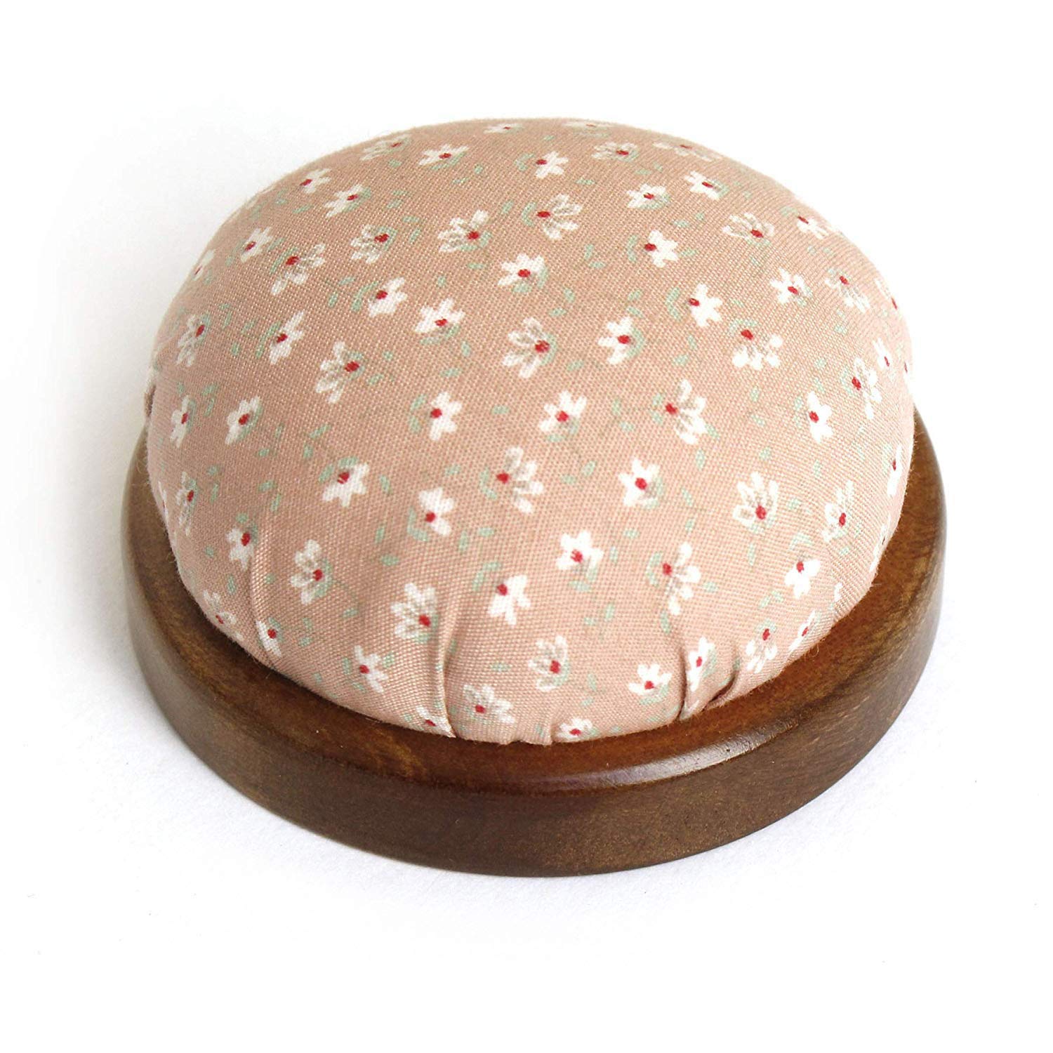 Clover Country Pink Pincushion - Handmade Sewing Cushion for Needles & Pins - Perfect for Quilting, Embroidery & Crafting Projects