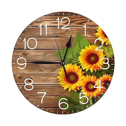 Sunflowers Wooden