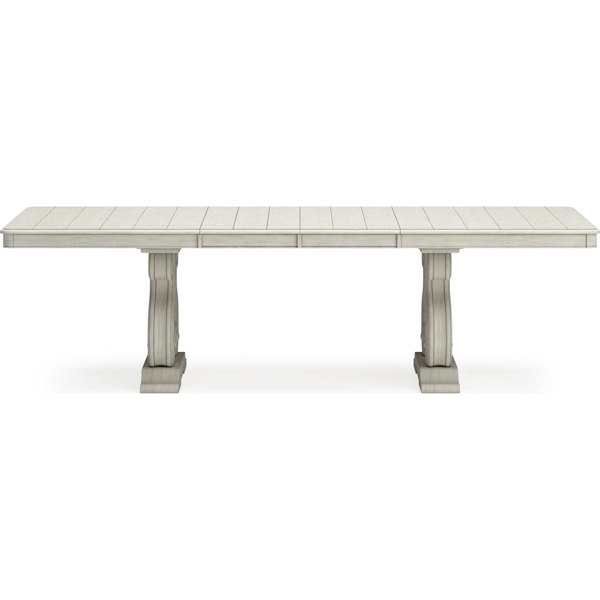 Arlendyne Extendable Dining Table - Antique White Finish (D980D4) | Perfect for Small Spaces, Dinner Parties & Family Gatherings