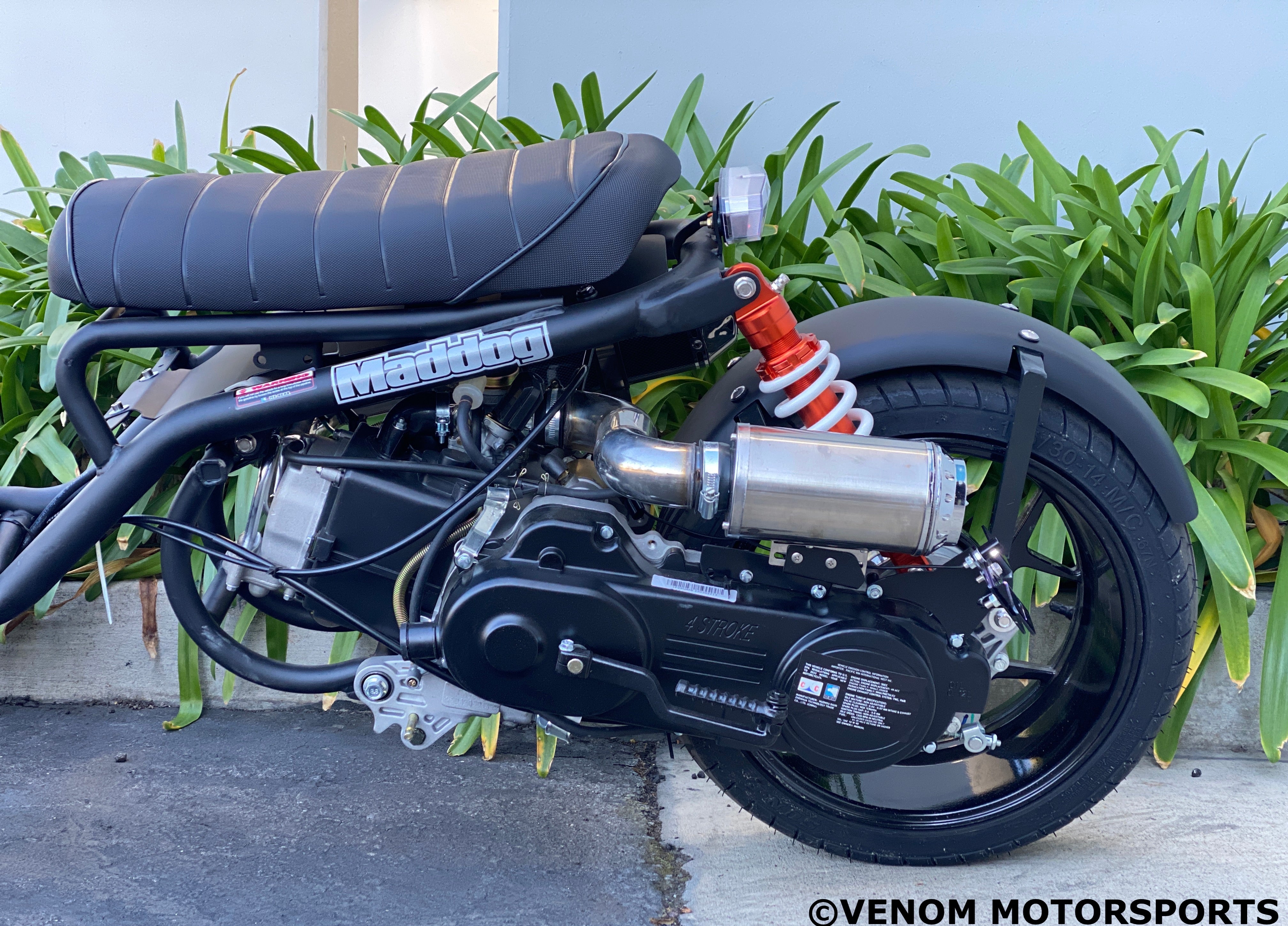 50cc Maddog Scooter Generation 5 - Automatic Transmission Gas Powered Moped for Adults - Perfect for Urban Commuting & Short Distance Travel