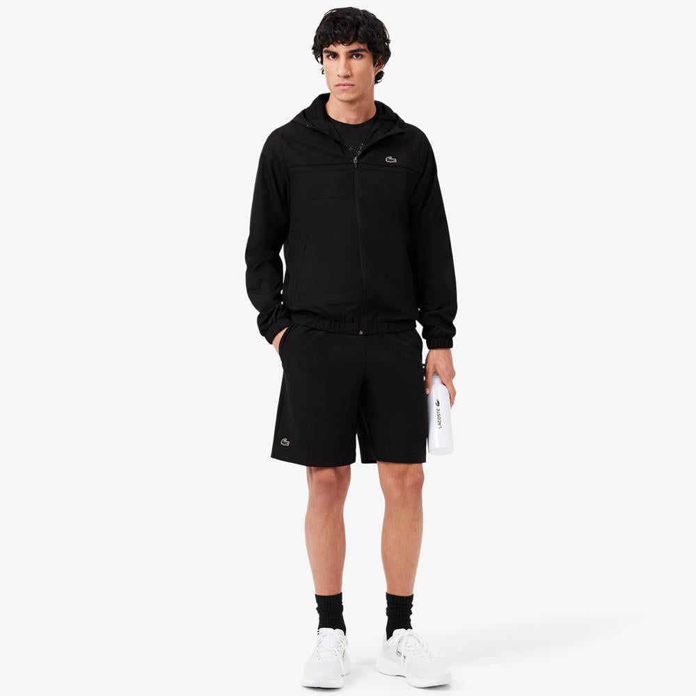 Lacoste Men's Ultra Dry Quick-Dry Shorts - Black | Lightweight, Breathable & Comfortable for Running, Gym & Outdoor Activities