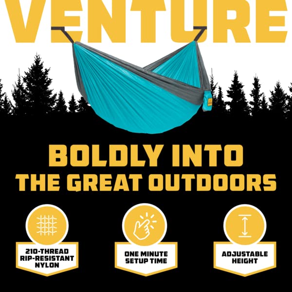 Wise Owl Outfitters Camping Hammock - Lightweight Portable Hammock with Tree Straps for Outdoor Adventures, Backpacking, Travel & Relaxation | Perfect for Camping, Hiking, Beach & Backyard Lounging