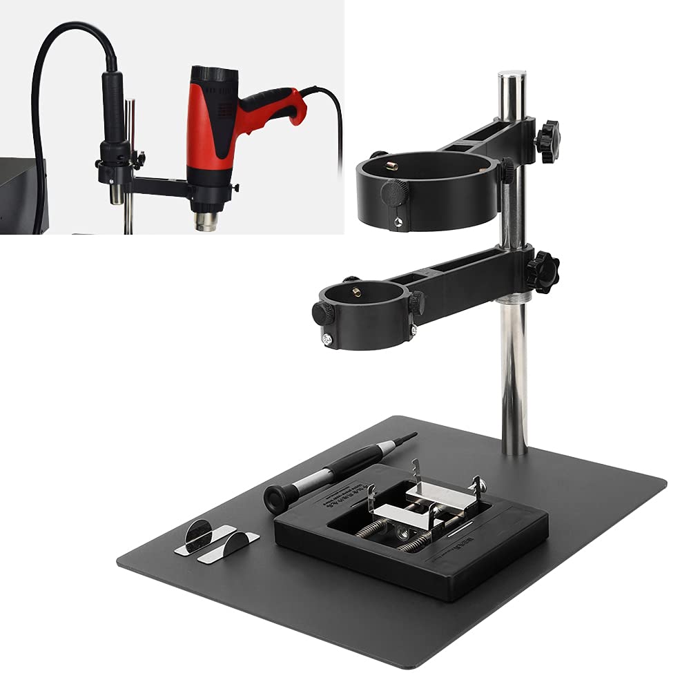 Precision Heat Tool Bracket - Heavy Duty Welding Torch Stand for Air Heat Tools & Welding Equipment | Perfect for DIY Projects, Metal Fabrication & Professional Welding Workshops