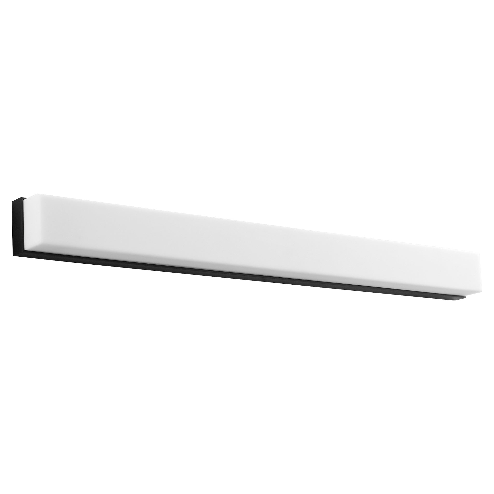 Oxygen ADAGIO 3 571 15 Vanity Light Fixture 26 Inch - Black & Matte White Bathroom Lighting for Modern Home Decor | Perfect for Bathroom Vanity, Dressing Room, and Makeup Area
