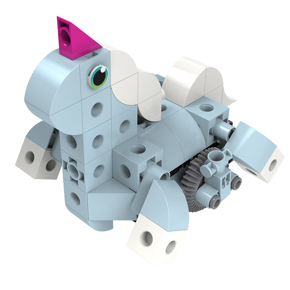 Robot Safari STEM Toy for Kids - Motorized Machines Learning Kit | Educational Science Experiment for Classroom & Home Play