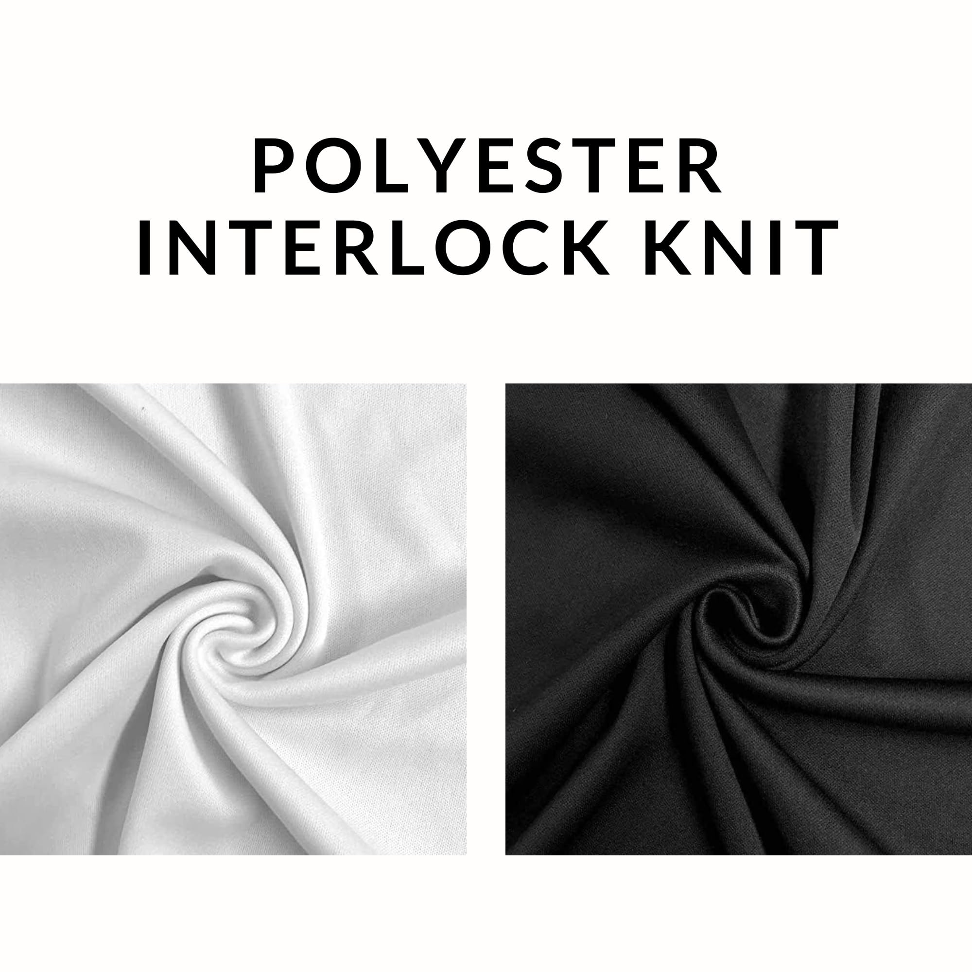 Premium Polyester Interlock Knit Fabric - 60