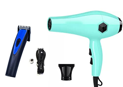 Men's Hair Dryer & Trimmer Combo - Perfect Birthday Gift for Husband - Salon Quality Grooming Kit for Home & Travel Use