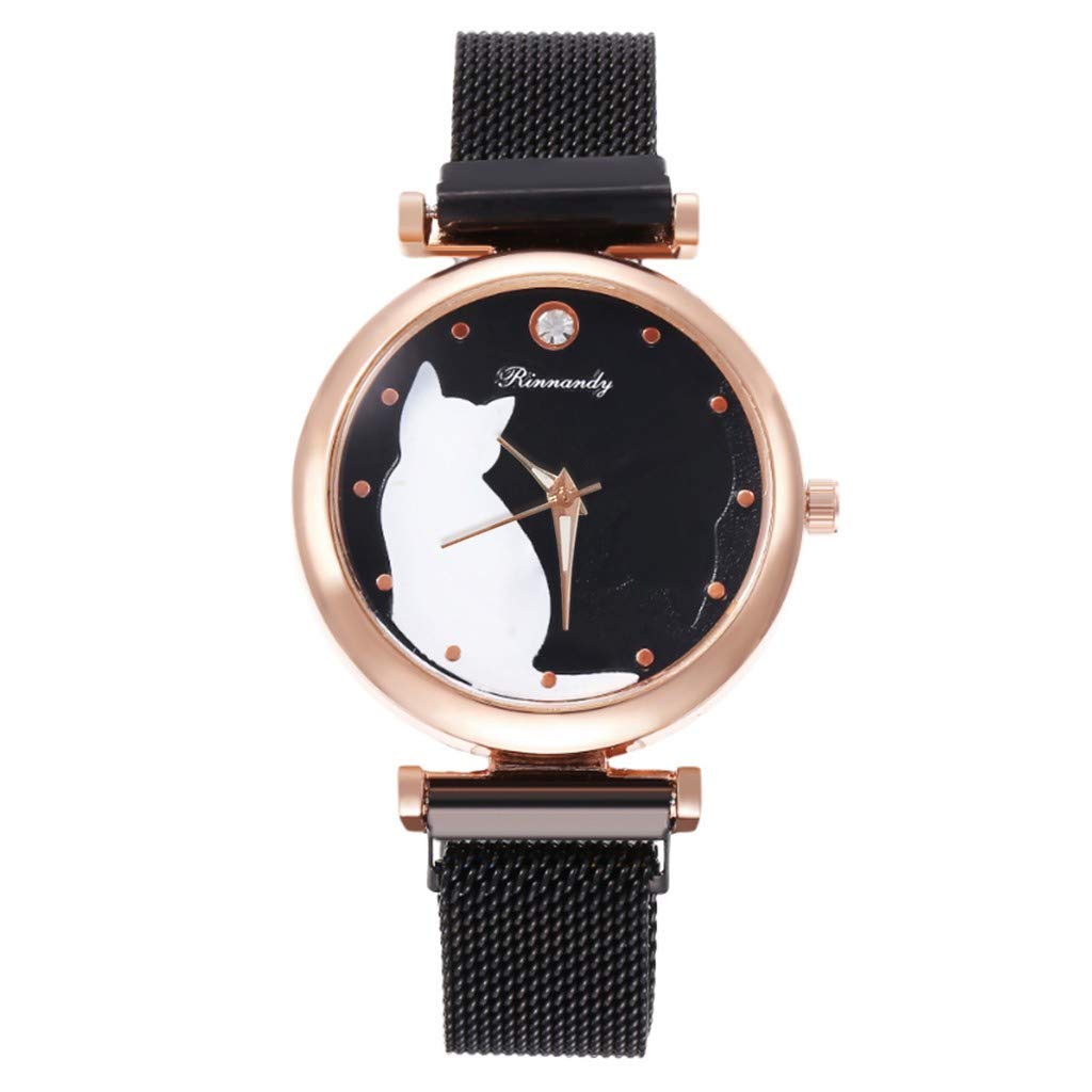 Stylish Unisex Magnetic Buckle Watch Band - Durable Alloy & Nylon Strap for Men & Women - Perfect for Casual, Office & Outdoor Activities