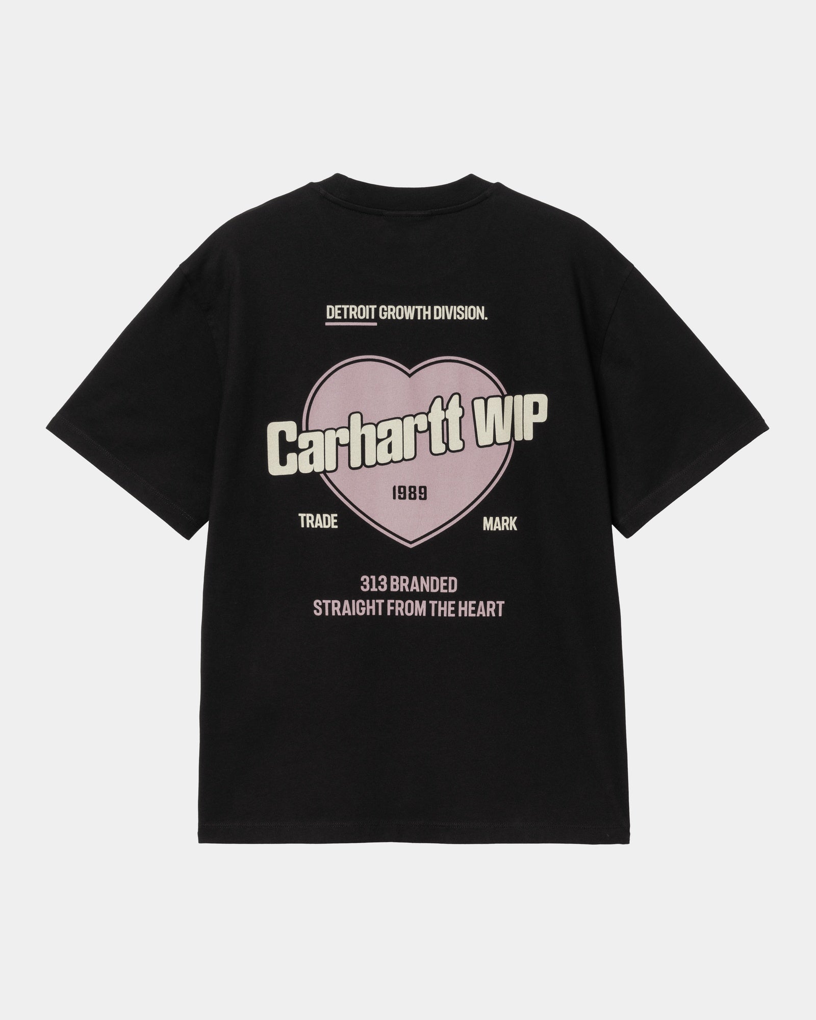 Women's Growth T-Shirt - Black | Comfortable & Stylish Casual Tee for Everyday Wear, Gym, and Outings