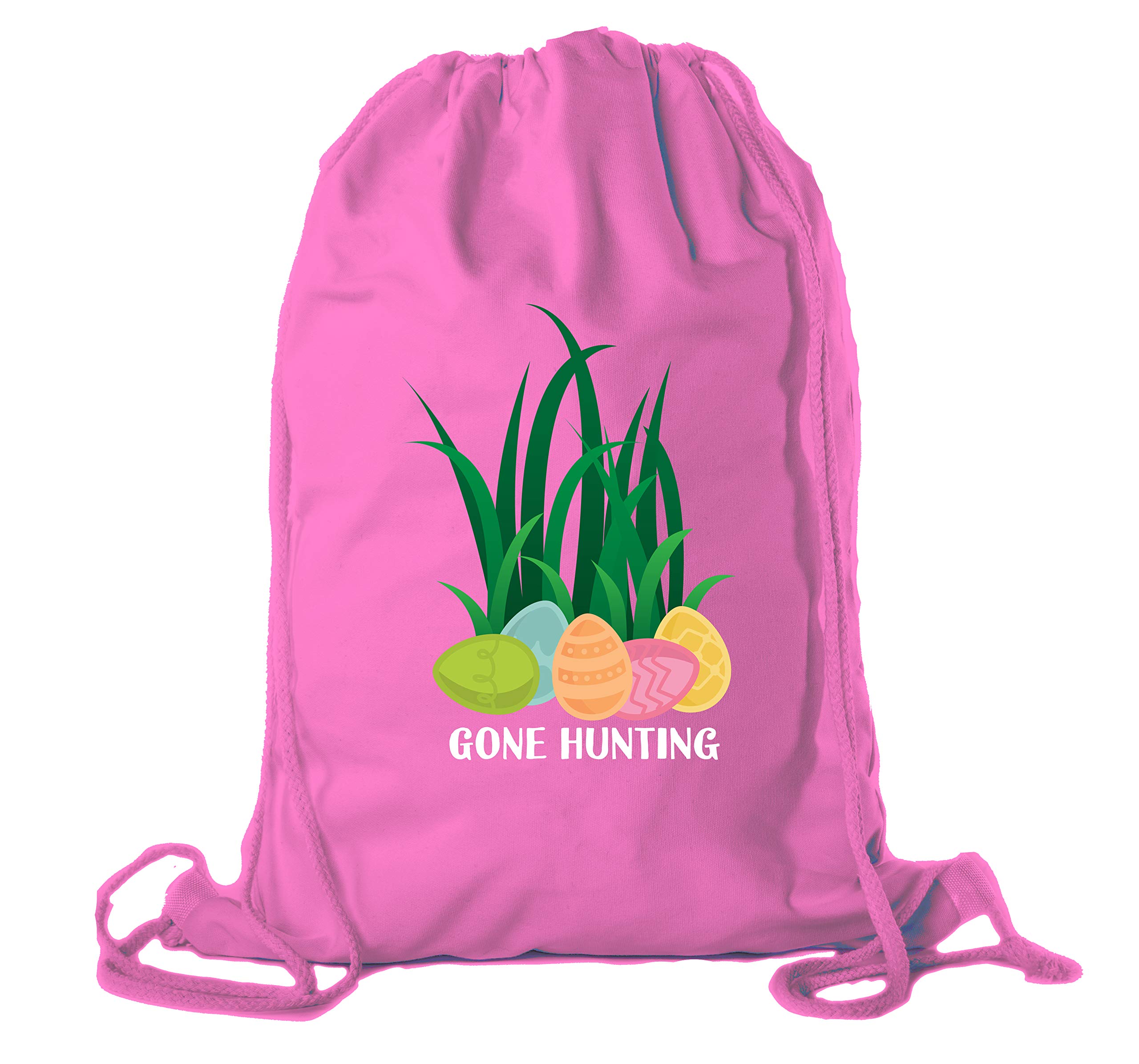 Easter Basket Backpack - Bulk Cotton Drawstring Cinch Bags for Easter Bunny Gifts & Party Favors - Perfect for Easter Egg Hunts, School Events & Holiday Celebrations