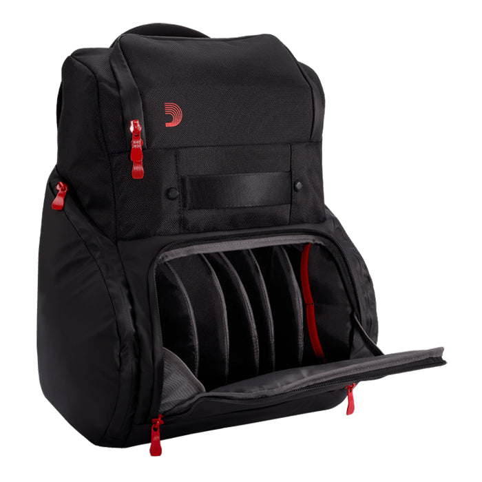 D'Addario Backline Gear Transport Pack Solo - Durable Guitar Case for Musicians | Perfect for Gigging, Travel & Storage