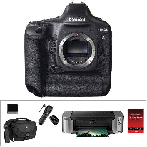 Canon EOS 1D X DSLR Camera with PIXMA PRO 100 Wireless Inkjet Printer Bundle - Professional Photography Kit for Studio, Wedding & Outdoor Shooting