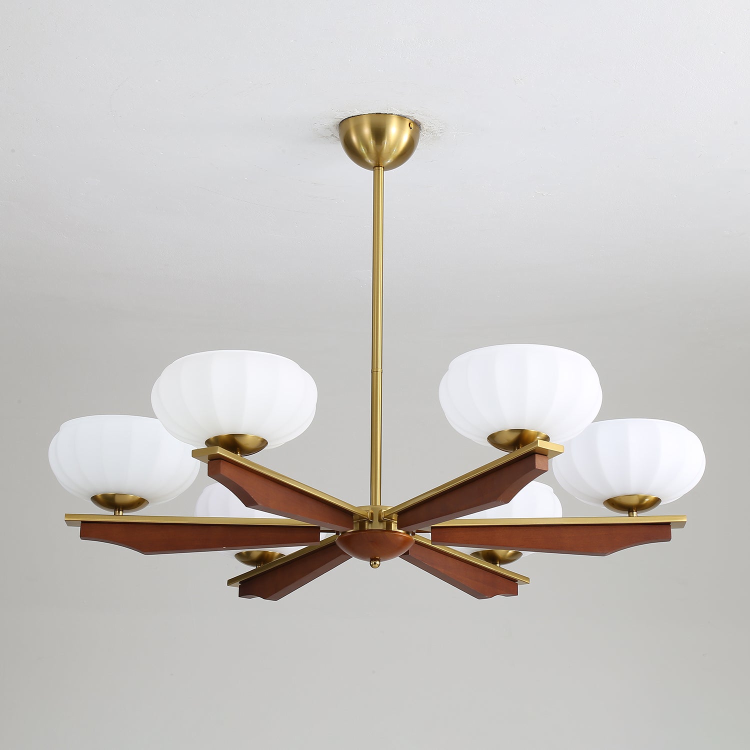 Elegant Imperium Chandelier - Modern Crystal Ceiling Light Fixture for Dining Room, Living Room & Bedroom | Perfect for Home Decor & Wedding Venues