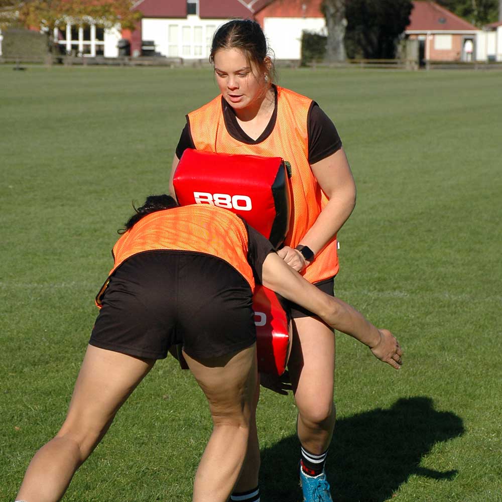 R80 Tackle Pro Slim Shield - Lightweight Protective Gear for Football & Rugby Players - Perfect for Training, Games & Outdoor Sports