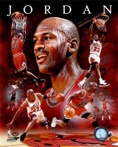 Michael Jordan MJ (10) Mint Basketball Cards - Assorted NBA Trading Cards - MVP #23 - Individually Protected in Soft & Hard Plastic Cases - Perfect for Collectors, Sports Fans & Party Favors - Great for Gifts, Display & Memorabilia